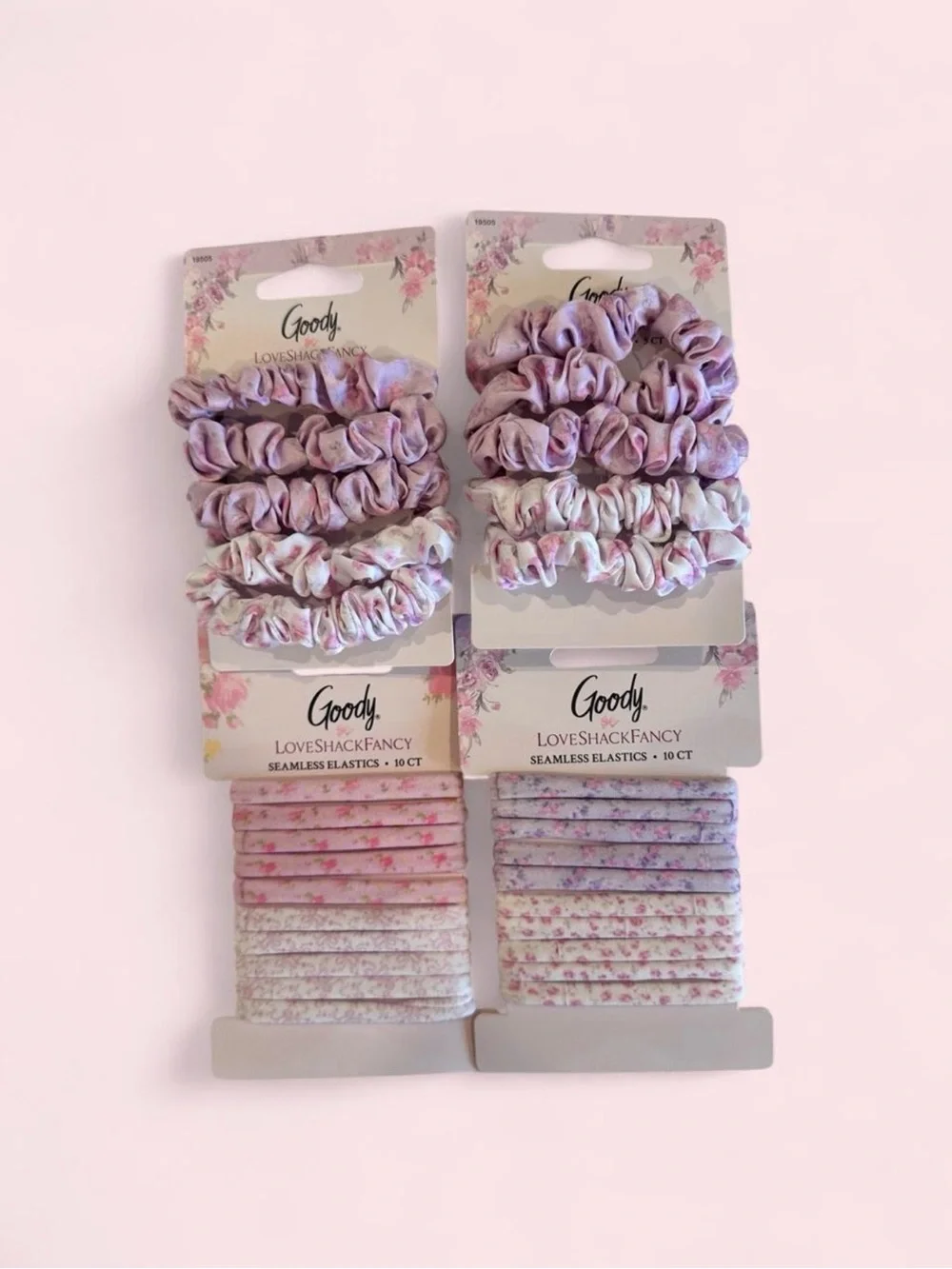Loveshackfancy Pastel Lilac & Pink Hair Set NEW